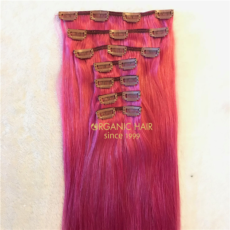 Top quality hair extensions to order-- Clip in hair extensins  C28